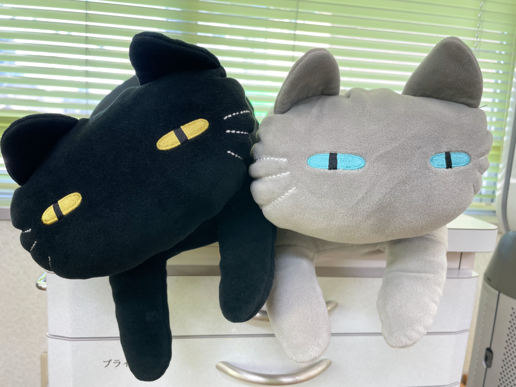 猫ちゃんの抱き枕